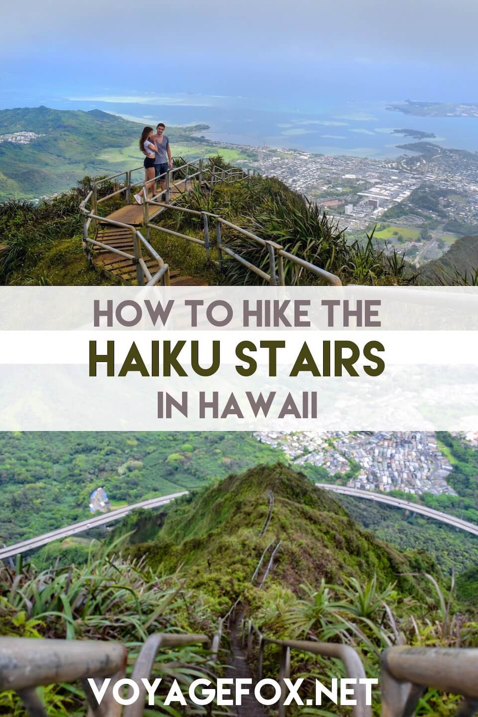 how to hike the haiku stairs in Hawaii