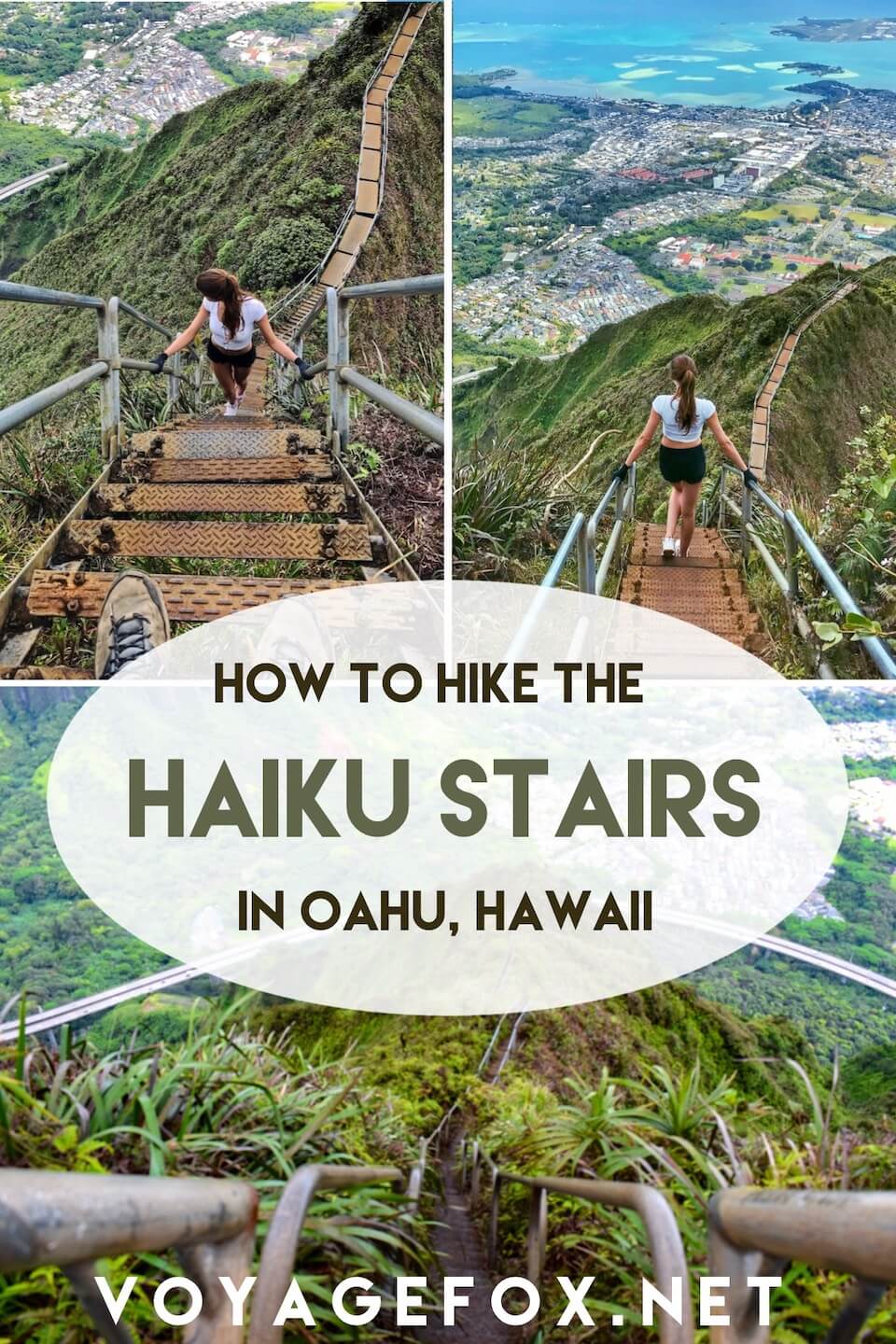 how to hike the haiku stairs in Hawaii