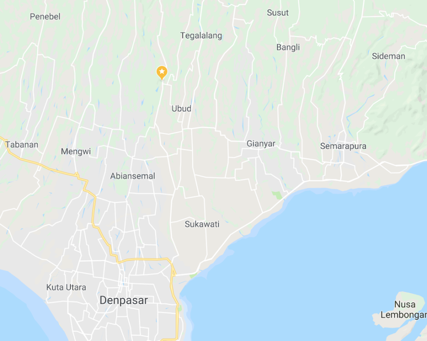 Mandapa-Bali-map Mandapa-Bali-map