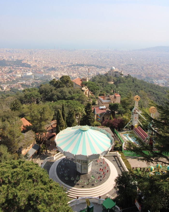 tibidabo-barcelona-view tibidabo-barcelona-view
