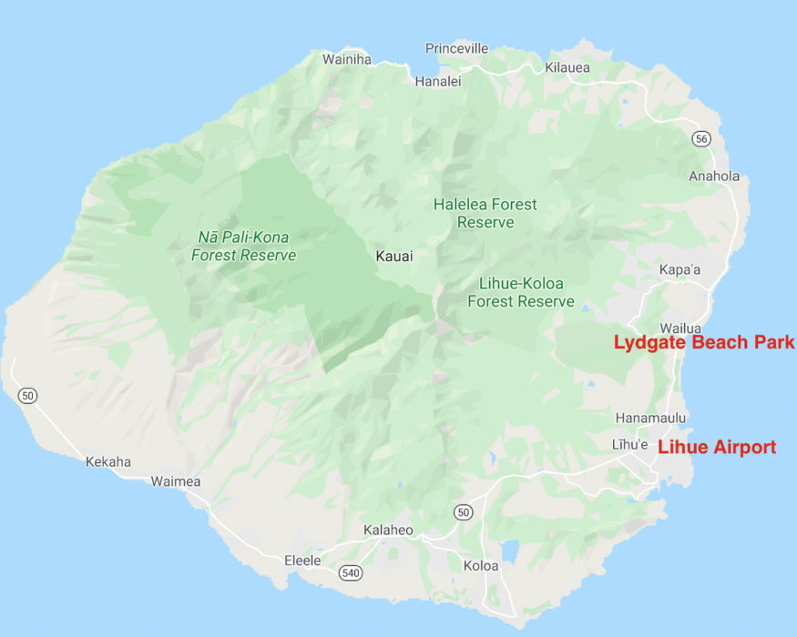 kauai map 1 kauai map