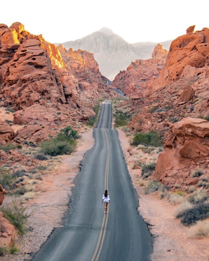 valley-of-fire-street valley of fire state park