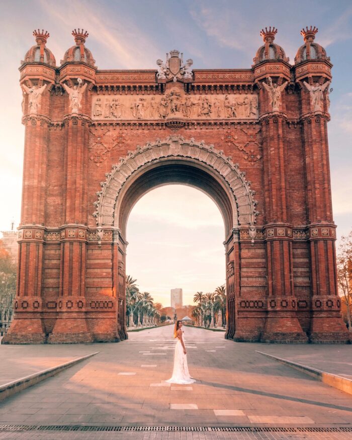 barcelona-arc-de-triomf top travel destinations barcelona