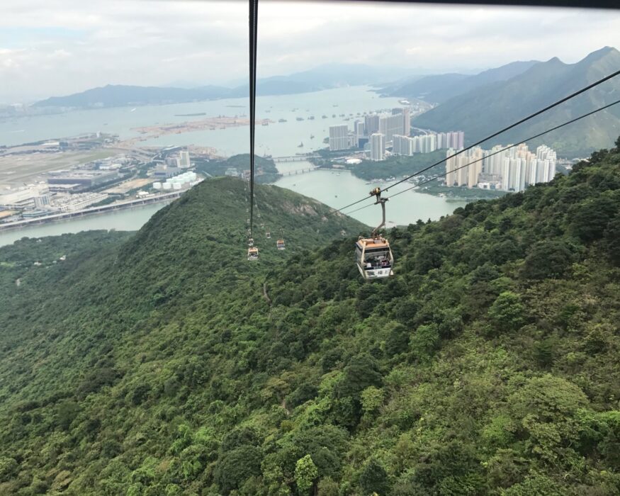 hong-kong-lantau-island-cable-car best photo spots in hong kong