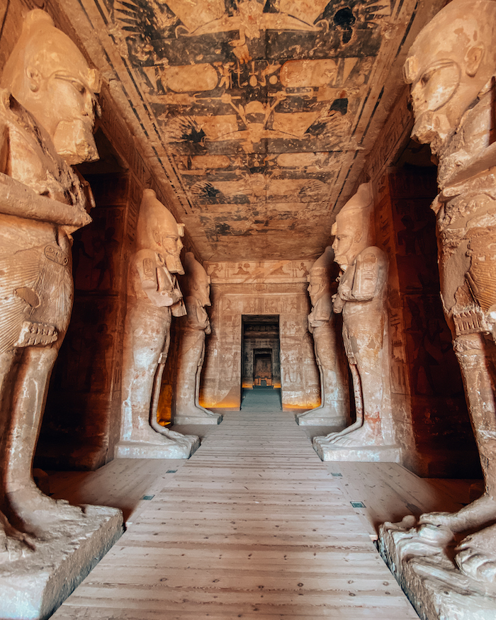 Egypt_Abu_Simbel_Ramses_Temple_inside_2 day tour Abu Simbel