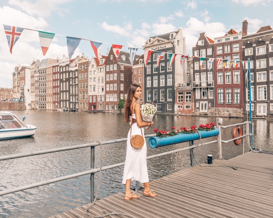 Amsterdam-highlight-damrak-view