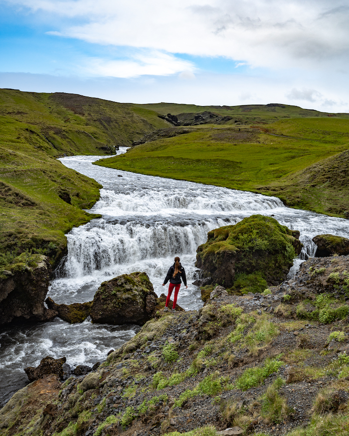 small-waterfall-island-highlights small waterfall best things to do in Iceland