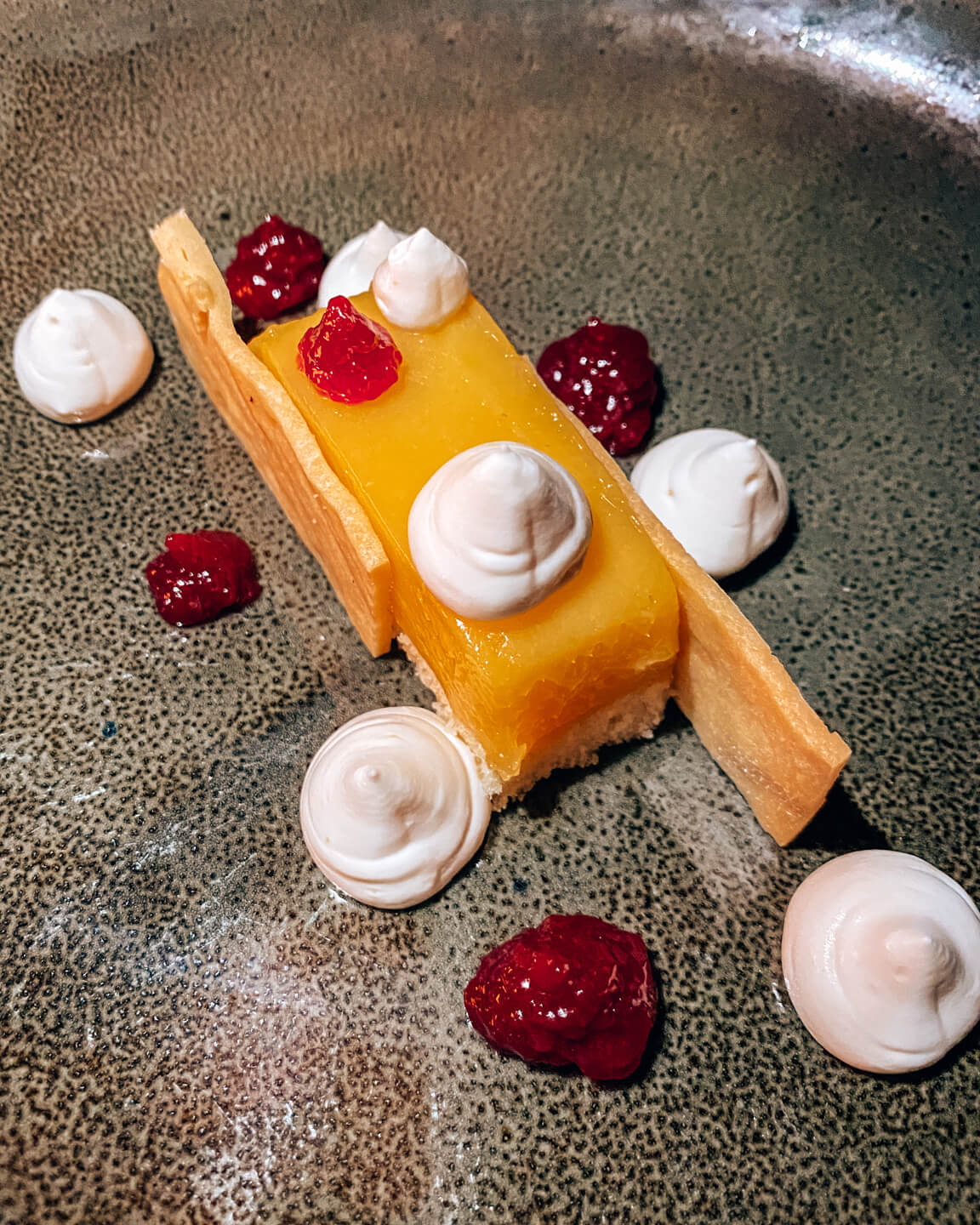 lemon tart Fushifaru Maldives