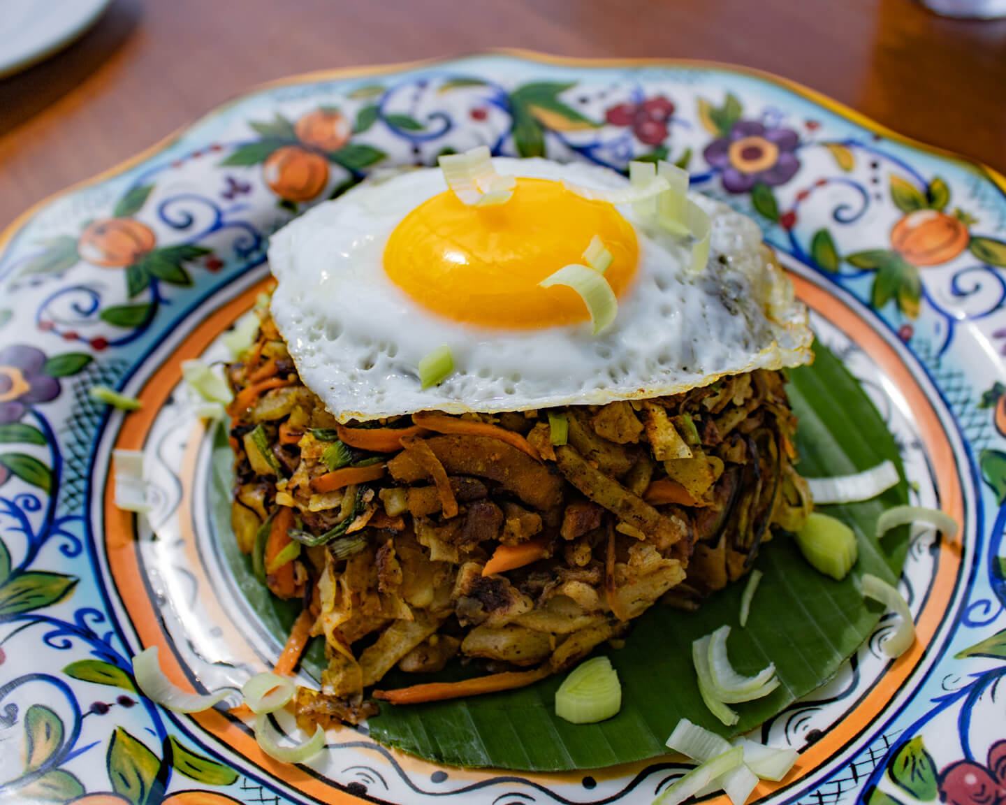 Fried Noodles with egg Bami Goreng at Mercure Maldives Kooddoo