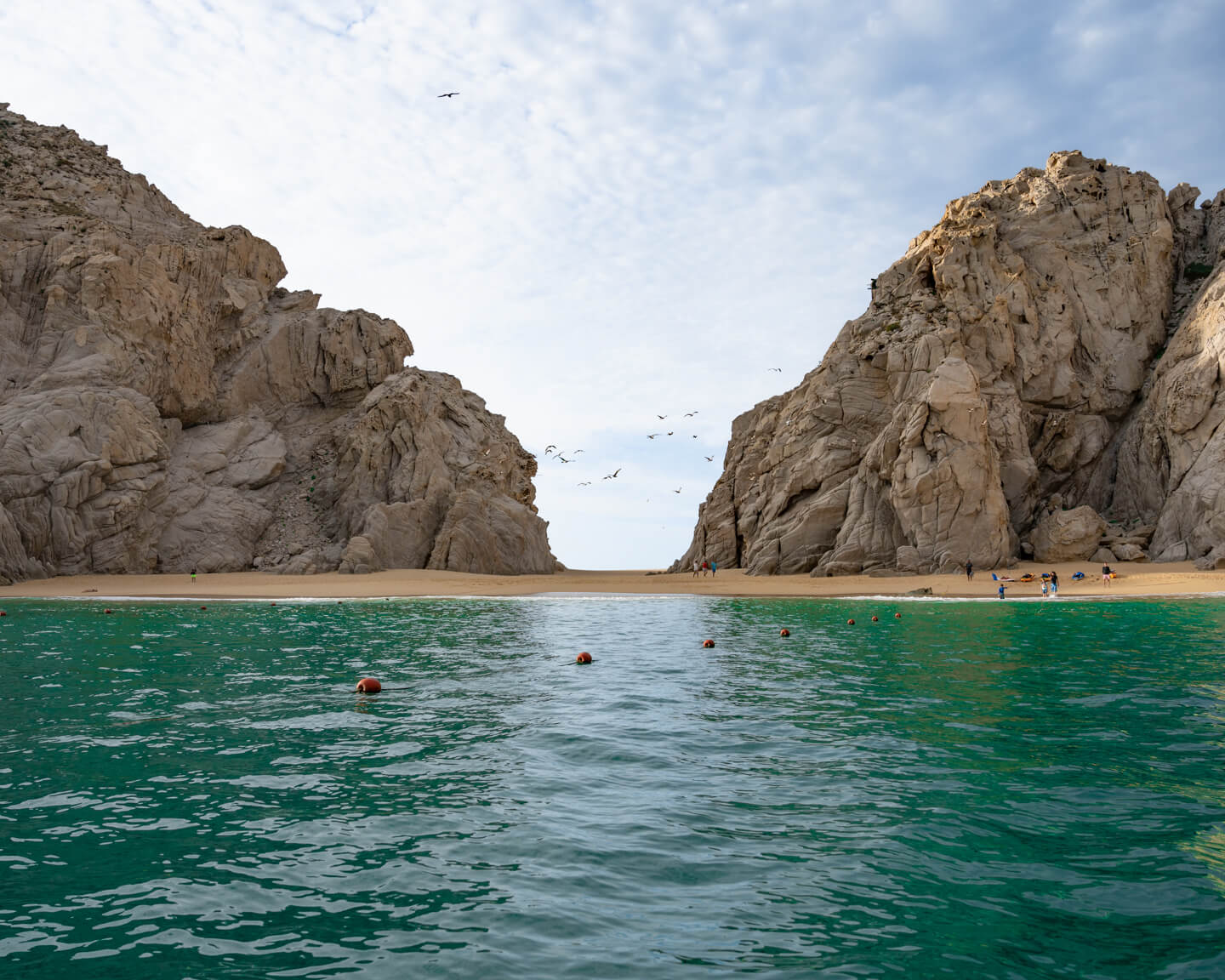 lovers beach in Cabo San Lucas