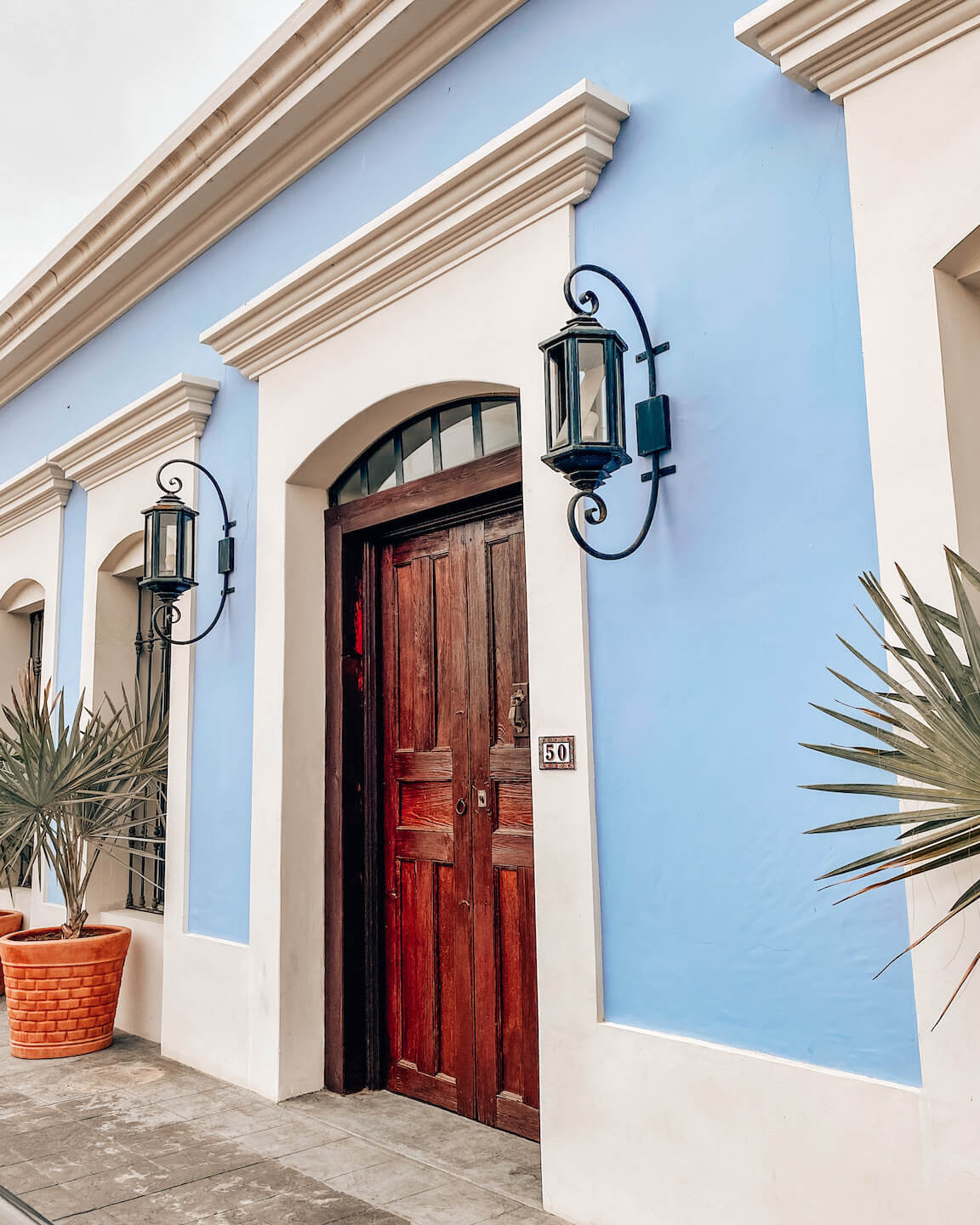colorful house in Mexico