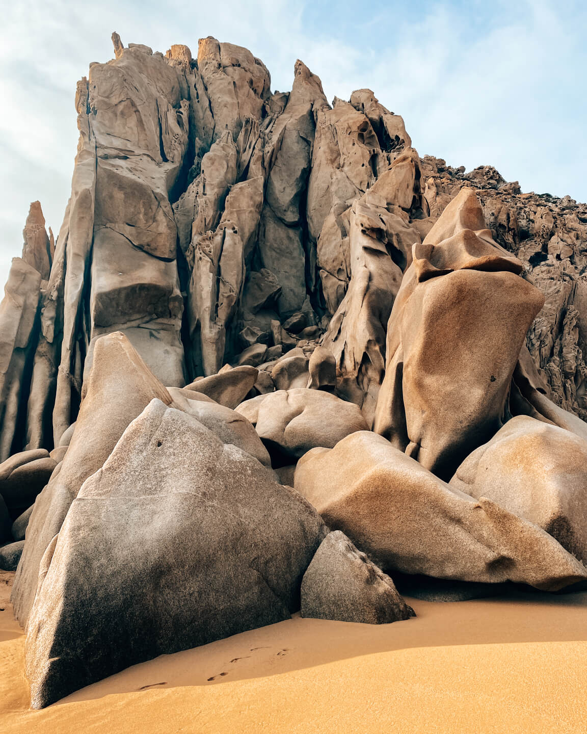 rock formations in Cabo San Lucas Mexico