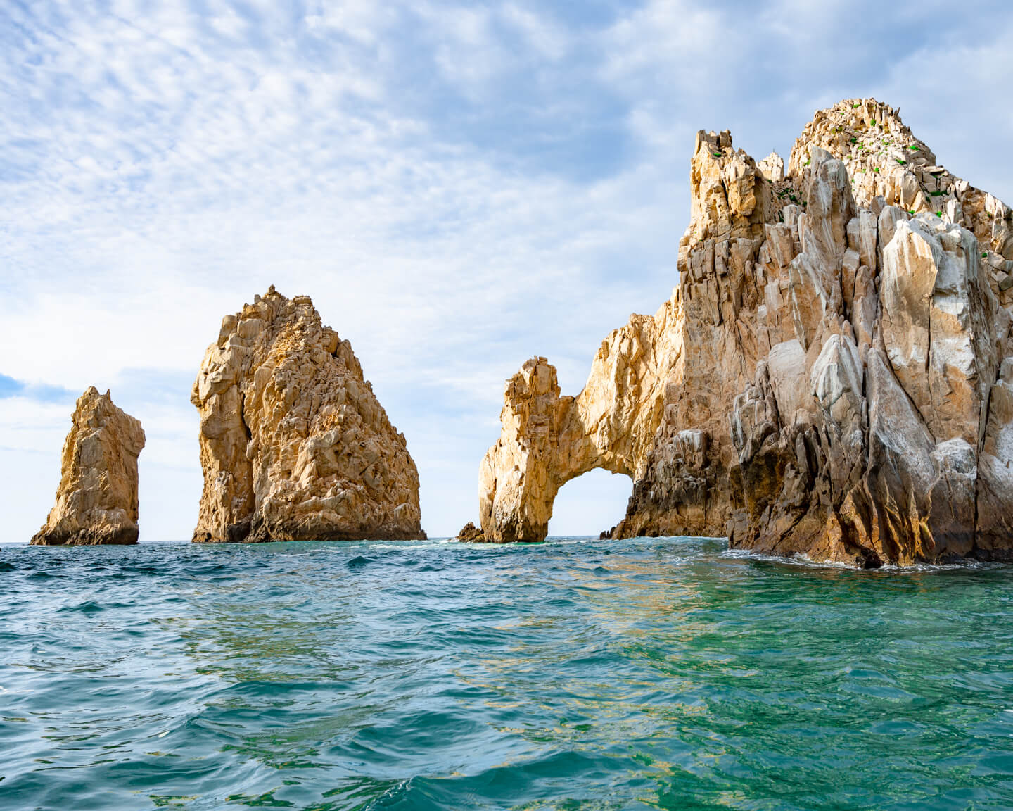 the arch rock formation Cabo