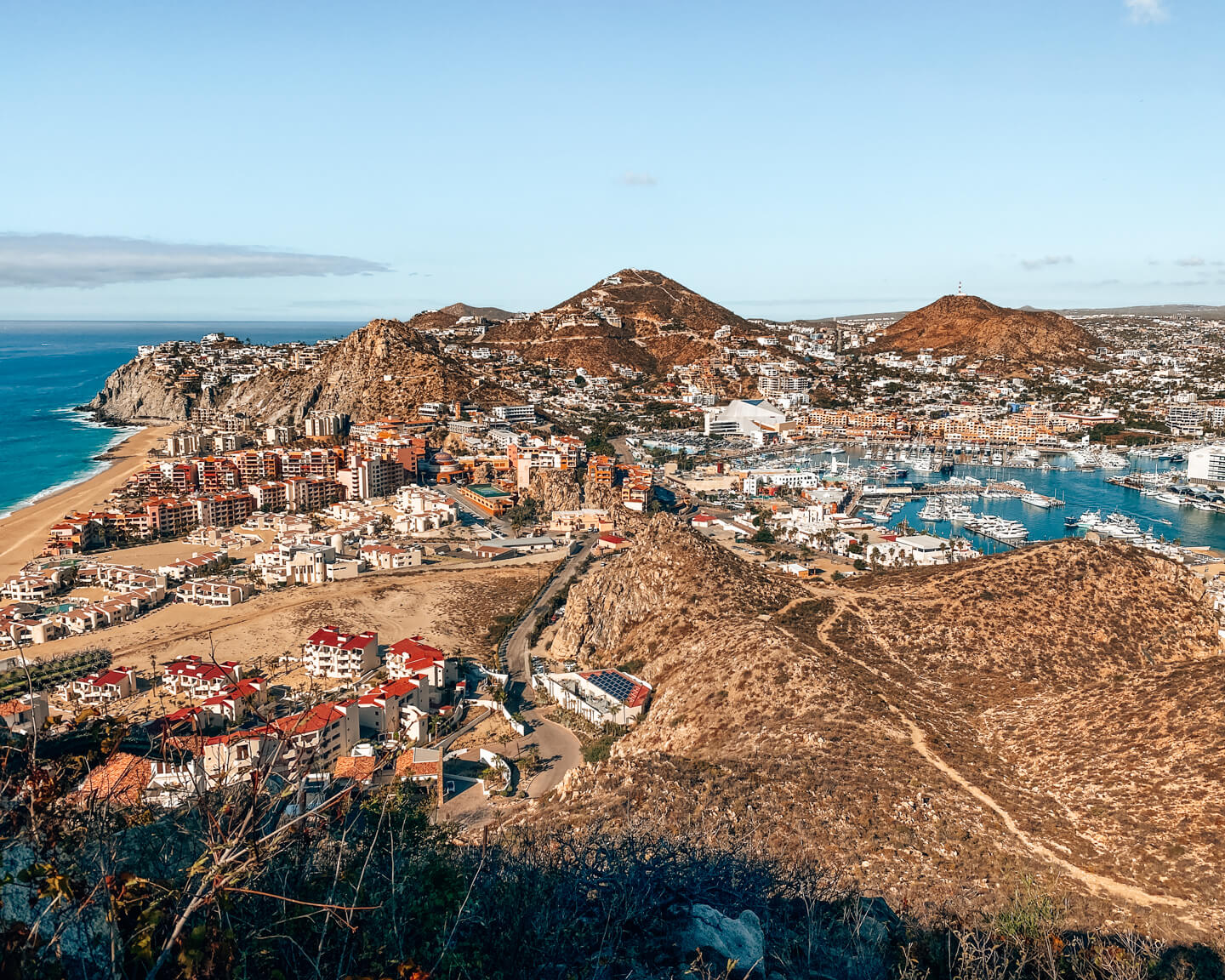 view over Cabo san lucas
